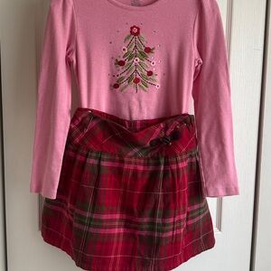 Gymboree Pink and Red Outfit Set